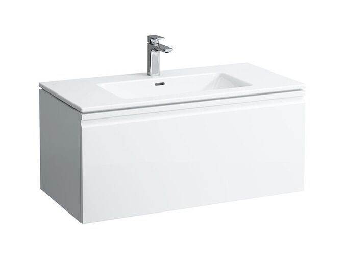 Laufen Pro S skříňka s umyvadlem 100x50 cm, 1x zásuvka, bílá lesk