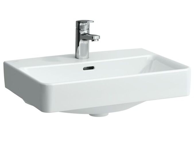 Laufen Pro S nástěnné umyvadlo 55x38 cm, s otvorem pro baterii, bílá