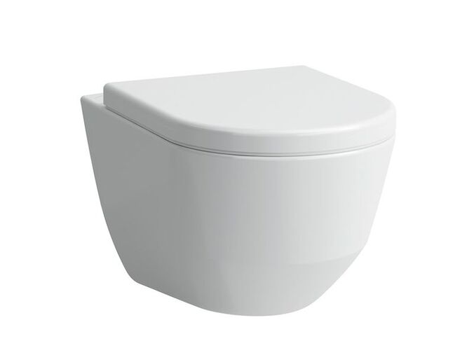 Laufen Pro závěsné WC 53x36 cm, ploché splachování, kapotovaný, LCC, bílá