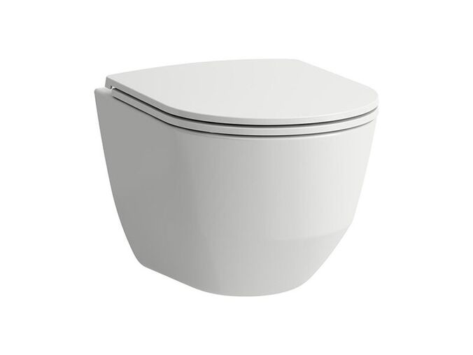 Laufen Pro závěsné WC Compact 49x36 cm, Rimless, kapotovaný, bílá