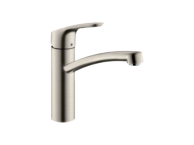 Hansgrohe Focus M41 Dřezová baterie, vzhled nerezu