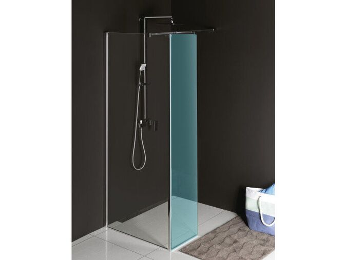 Polysan MODULAR SHOWER stěna k instalaci na zeď, pro připojení pevného panelu, 900 mm