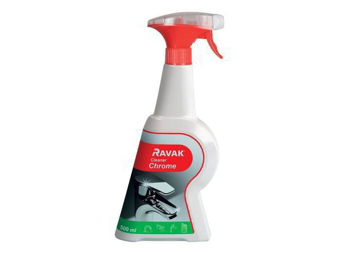 Ravak Cleaner Chrome čistící prostředek vodovodních baterií a chromových povrchů, 500 ml