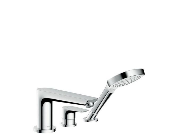 Hansgrohe Talis E Tříotvorová vanová baterie, chrom