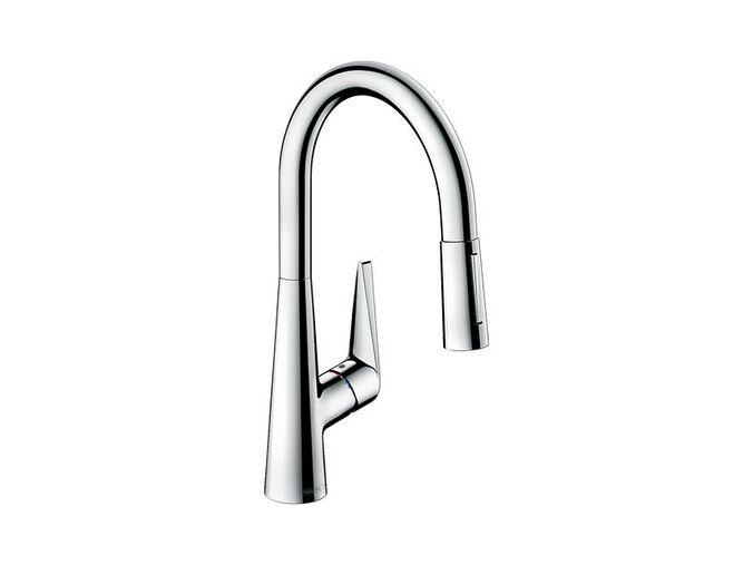 Hansgrohe Talis M51 Dřezová baterie s výsuvnou sprškou, chrom