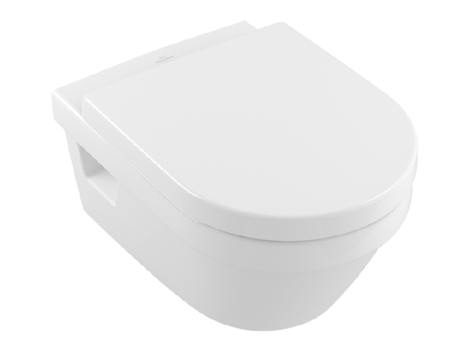 Villeroy & Boch Architectura závěsné WC, DirectFlush, AntiBac, CeramicPlus, bílá Alpin