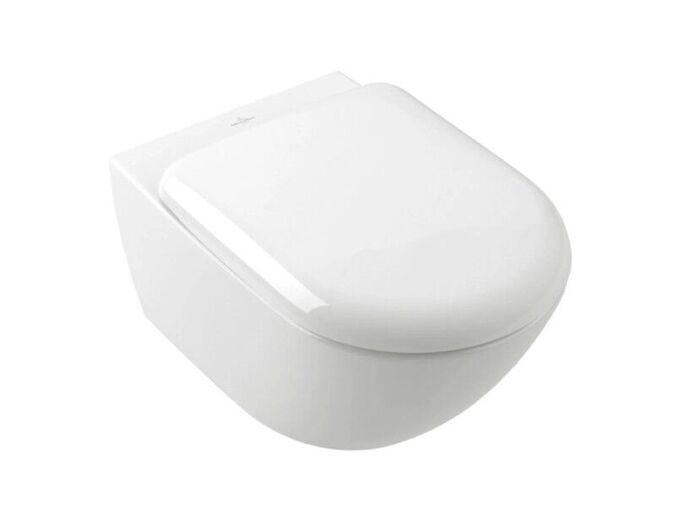 Villeroy & Boch Antao závěsné WC, Rimless, CeramicPlus, TwistFlush, bílá Alpin