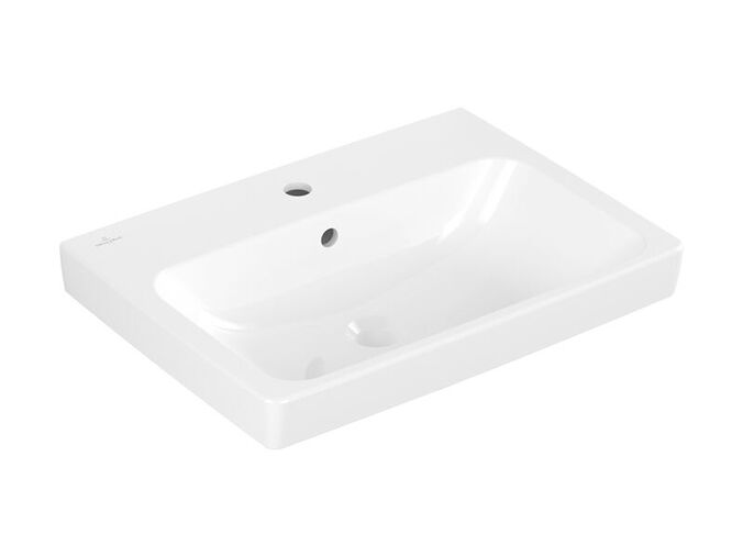 Villeroy & Boch Architectura umyvadlo 60x44,5 cm, otvor pro baterii, s přepadem, Bílá Alpin