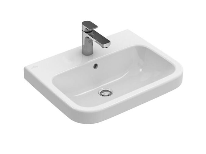 Villeroy & Boch Architectura umyvadlo 65x47 cm, otvor pro baterii, s přepadem, CeramicPlus, bílá Alpin