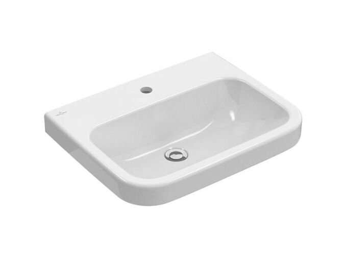 Villeroy & Boch Architectura umyvadlo 55x47 cm, otvor pro baterii, bez přepadu, bílá Alpin