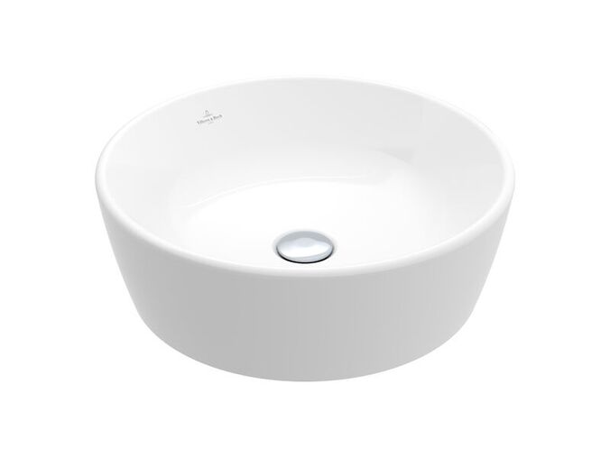 Villeroy & Boch Architectura umyvadlo na desku, průměr 45 cm, bez přepadu, bílá Alpin