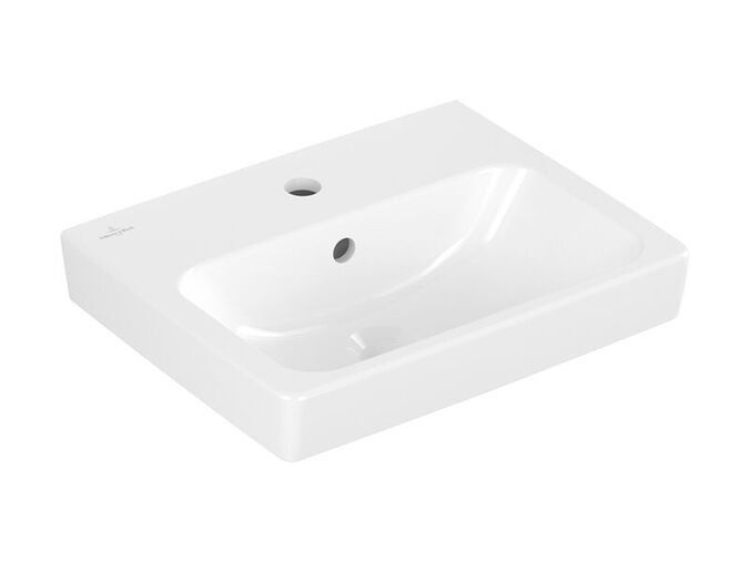 Villeroy & Boch Architectura umývátko 45x36,5 cm, otvor pro baterii, s přepadem, Bílá Alpin