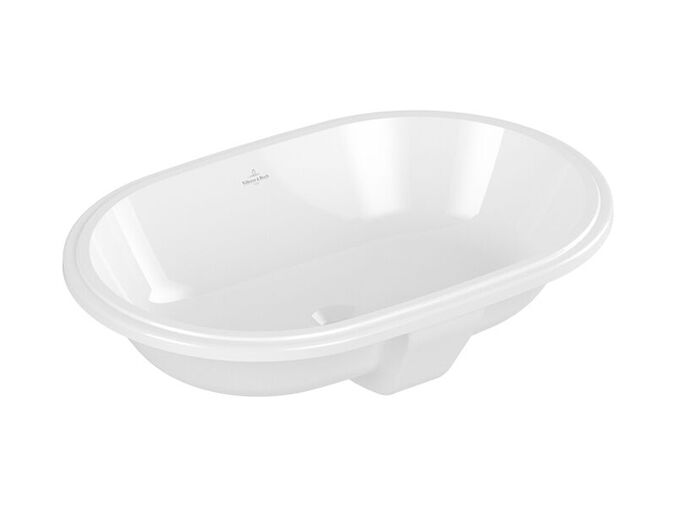 Villeroy & Boch Architectura vestavné umyvadlo, 57x37,5 cm, bez přepadu, CeramicPlus, bílá Alpin