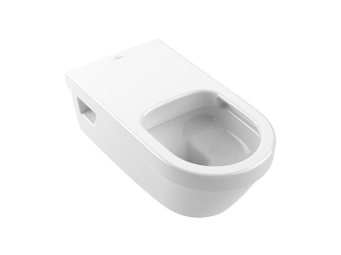 Villeroy & Boch ViCare závěsné WC, 37x70 cm, vodorovný odpad, DirectFlush, bílá Alpin