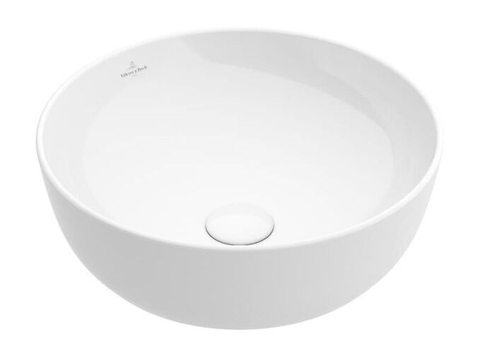 Villeroy & Boch ARTIS umyvadlo na desku, bez přepadu, 430mm, bílá CeramicPlus