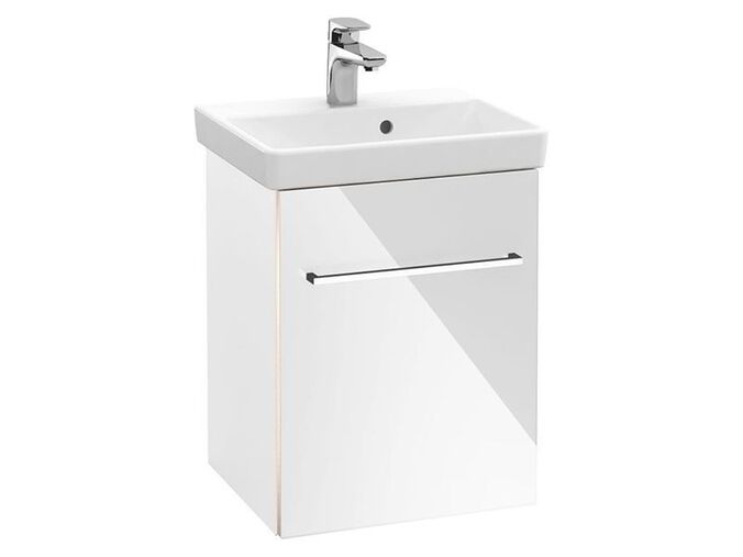 Villeroy & Boch Avento skříňka pod umyvadlo, 43x35,2x51,4 cm, 1x dvířka pravé, Crystal White