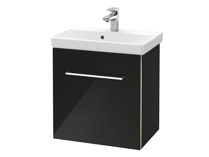 Villeroy & Boch Avento skříňka pod umyvadlo, 53x35,2x51,4 cm, 1x dvířka levé, Crystal Black