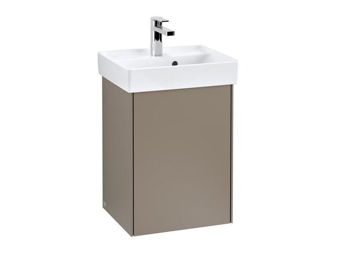 Villeroy & Boch Collaro skříňka pod umyvadlo, 41x34,4x54,6 cm, 1x dvířka levé, Truffle Grey