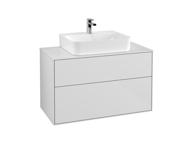 Villeroy & Boch Finion skříňka pod umyvadlo 100x50 cm, bílá lesk