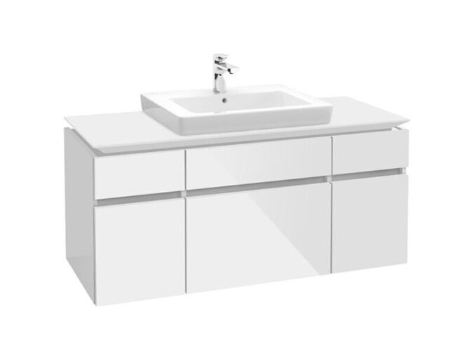 Villeroy & Boch Legato skříňka pod umyvadlo 120x50 cm, bílá lesk