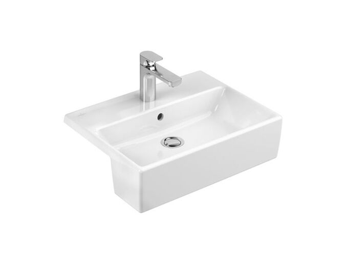 Villeroy & Boch Memento polozápustné umyvadlo, 550x425mm, bílá, CeramicPlus