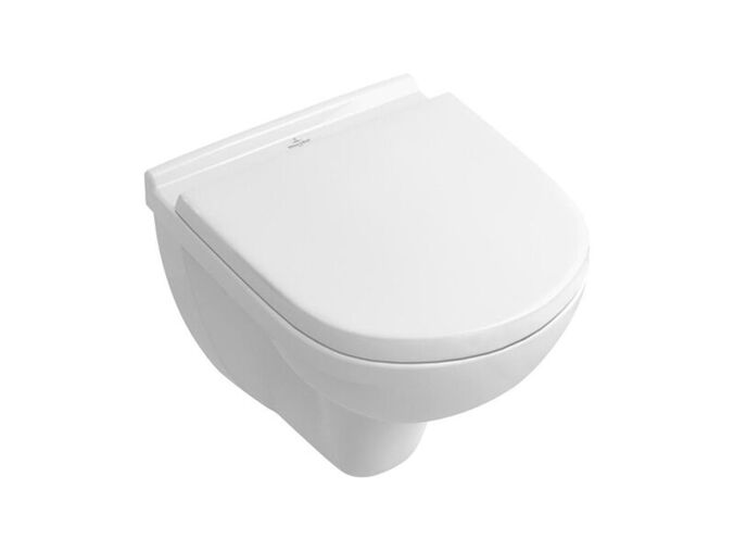 Villeroy & Boch O.novo závěsné WC se sedátkem SoftClosing, DirectFlush, CeramicPlus, bílá Alpin