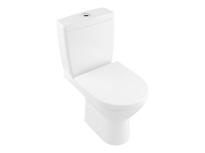 Villeroy & Boch O.NOVO klozet kombi, DirectFlush, Kompakt 360x610mm, bílá