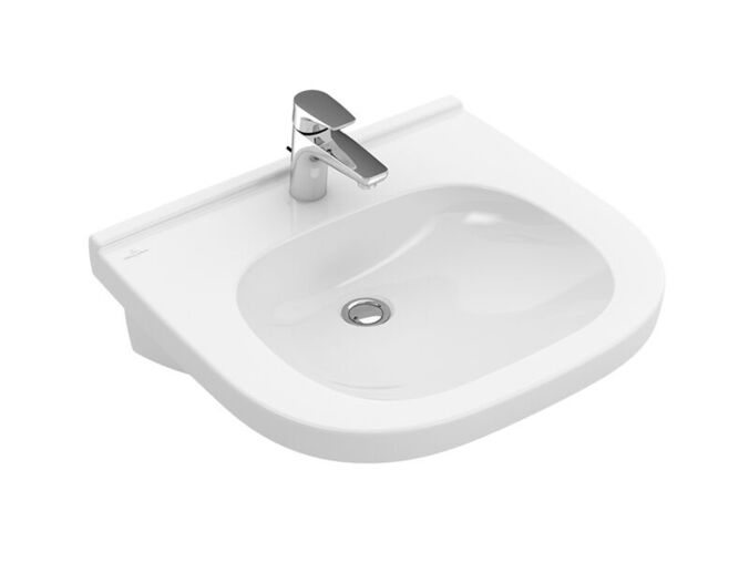 Villeroy & Boch O.NOVO Vita umyvadlo, 600x550mm, bez přepadu, bílá CeramicPlus