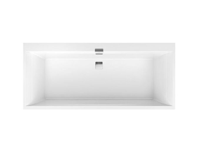 Villeroy & Boch SQUARO EDGE 12 vana 1700 x 750 x 450 mm, Quaryl®, bílá 