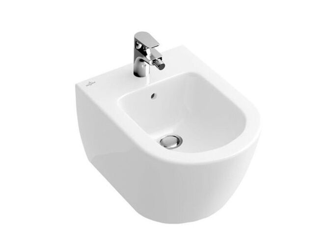 Villeroy & Boch SUBWAY 2.0 bidet závěsný 375 x 565 mm, bílá