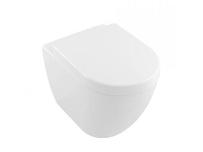 Villeroy & Boch Subway 2.0 klozet stojící, DirectFlush, vodorovný odpad, 37x56 cm, bílá Alpin