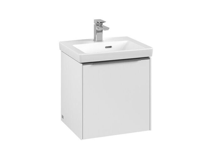 Villeroy & Boch Subway 3.0 skříňka pod umyvadlo 42,3x37,75x42,9 cm, panty vpravo, Brilliant White