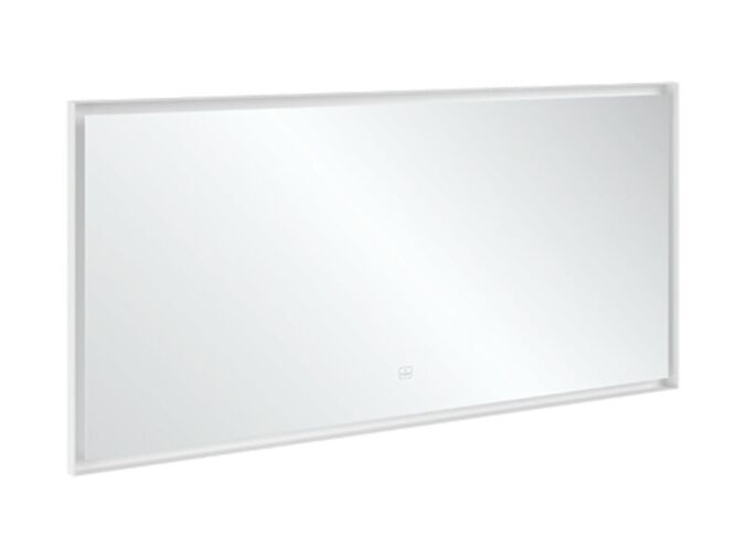 Villeroy & Boch Subway 3.0 zrcadlo s LED osvětlením 160x75x4,75 cm, hliníkový rám