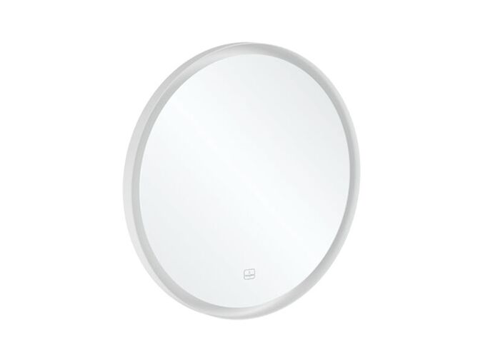 Villeroy & Boch Subway 3.0 zrcadlo s LED osvětlením 71,2x71,2x4,5 cm, hliníkový rám