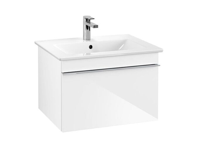 Villeroy & Boch Venticello skříňka pod umyvadlo 60,3x42x50,2 cm, 1x zásuvka, Glossy White