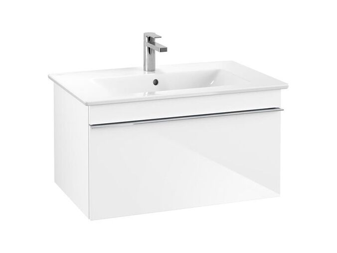 Villeroy & Boch Venticello skříňka pod umyvadlo 75,3x42x50,2 cm, 1x zásuvka, Glossy White