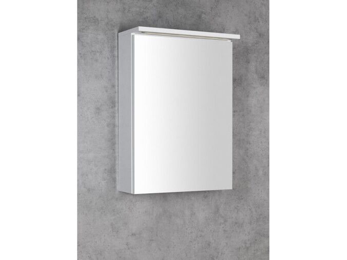 Aqualine KAWA STRIP galerka s LED osvětlením 50x70x22cm, bílá