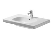 Duravit D-Code umyvadlo nábytkové 85x48 cm, přepad, otvor pro baterii, bílá