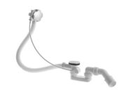 Duravit Příslušenství odtoková a přepadová souprava, bovden, chrom