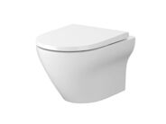 Cersanit Larga závěsné WC Rimless se Slim sedátkem Soft-close, bílá