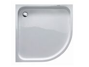 Duravit D-Code sprchová vanička čtvrtkruhová 90x90 cm, alpská bílá