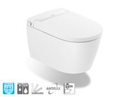 Jika Mila závěsný klozet s bidetovací funkcí JIKAclean, rimless, 61x41,5x41,5 cm, bílá