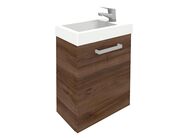 Krajcar KLMT 40 skříňka s umyvátkem, pravá, 40x60x22,5 cm, 1x dvířka, ořech tabák